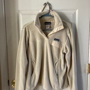 Patagonia cream hoodie